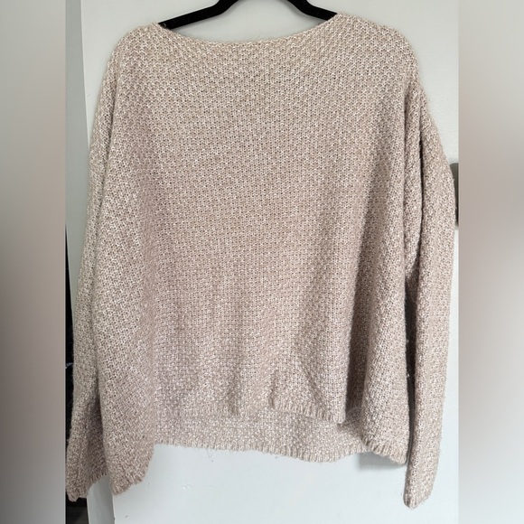 Lord & Taylor Women's Beige Sweater - Picture 3 of 4